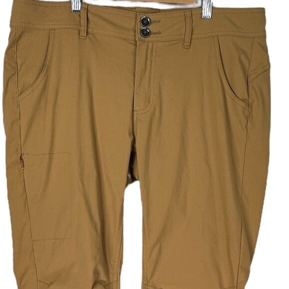 prAna Halle Pants Womens 14 Short Convertible Hiking Gorpcore Outdoor Stretch - Picture 5 of 11
